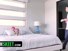 금발의, 쿠거, 딸, 음경, 엄마, 거칠게, 여자 형제, 청소년