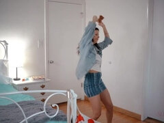 Stor stjärt, Brunett, Fingering, Milf, Mamma, Orgasm, Fitta, Verklighet