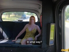 Astonishing redhead chick with big tits and ass gets fucked well