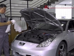 Brunette, Sperm skott, Hardcore, Tenåring