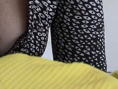 Amatoriale, Piede fetish, Tedesca amatoriale, Mamma che vorrei scoparmi, Pantaloncini sintetici, Solo