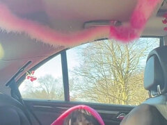 18 ans, Amateur, Voiture, Fille latino, Nue, Solo, Adolescente