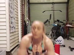 Amatéři, Zadek, Velký zadek, Bikini, Blondýna, Tělocvična, Spodní prádlo, Milf žcbp