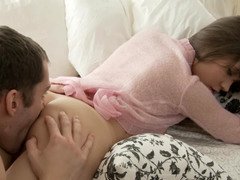 Asijské, Kuřba, Brunetka, Spodní prádlo