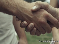 Anal, Pik sutte, Pik, Homoseksuel, Håndjob, Spil den af, Muskel, Sutte