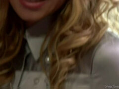 Szőke, Ondó fröcskölés, Női, Ujjazás, Pisi szex, Zuhanyozó, Harisnya, Szopás