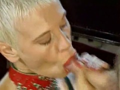 Anaal, Mooi, Ondergoed, Pornster, Kort haar, Trio, Oud