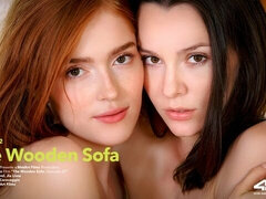 Vingeren, Lesbisch, Likken, Natuurlijke tieten, Kut duiken, Geschoren, Strippen, Tieten likken