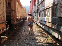 Ženský, Hd, Spodní prádlo, Venku, Sólo, Upskirt, Voyeur