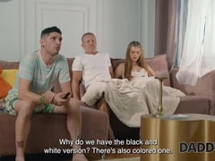 Blondýna, Podvádění, České, Táta