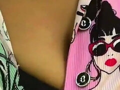 Outdoor Village with My Booty Stepmom Blowjob and I Play with Her Boobs