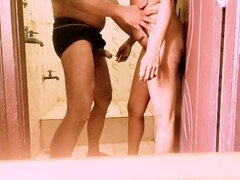 18 éves, Fürdőszoba, Krémes süti, Ondó fröcskölés, Házi készítésű, Indiai, Orgia, Nuni