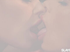 SLAYED Anna & Summer lick & tease their throbbing pussies