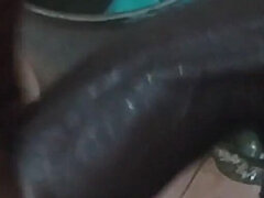 Tamil10inchesbbc Sexy Pissing and Dick Care Session