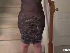 Mature BBW Charlie Fox Solo And Dildo Tease