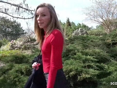 18, Sperma shot, Snopp, Ansiktsbehandling, Tysk, Liten och nätt, Mager, Tuttar