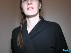 Amatør, Pik sutte, Komme på ansigtet, Penge, Udendørs, Pov, Offentlig, Russisk