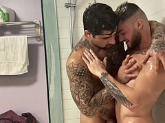 William Seed and Ryan Bones in the shower - part 1