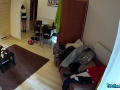 Amador amadora, Tchecoa, Sujo, Transar de quatro, Europeu, Cozinha, Empregada, Realidade