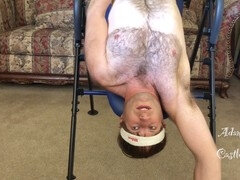 Asiático, Erótico, Gay, Peludo, Desnudo, Solo, Calientapollas