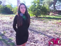 Amaya Castro Takes Two Cocks - Young & Old in Hot Threesome Blowjob & Riding