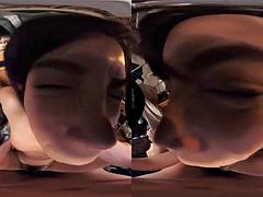 3d, アジア人, 日本人, 淫乱熟女, ハメ撮り, 現実