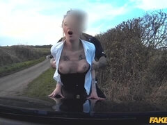 Beautiful outdoor sex with a fake cop and a hot Demona Dragon