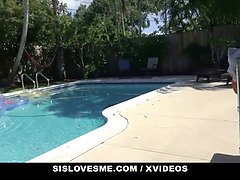 Stepsis (Riley Jean) Gets Rammed By Brother