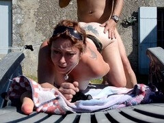 Anál, Velký zadek, Kuřba, Francouzské, Masturbace, Orgasmus, Zrzavé, Sólo