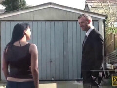 Busty Sub Devon Breeze Has Rough Anal Sex