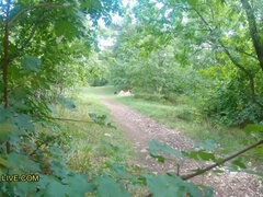 18 éves, Cumizás, Gesztenyebarna, Ondó fröcskölés, Kutya póz, Szabadban, Lövellt, Tini