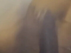 아프리카인, 아마추어, 화장실, 핸드잡, 수음, 혼자