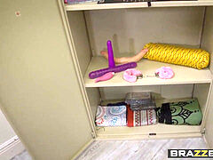 Brazzers - enormous Tits at School - Sneaking Into The instructos Lounge scene starring Natasha lovely and Se