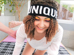 Arsch, Paar, Spermaladung, Kehlenfick, Aufs gesicht abspritzen, Flexibel, Natürlichen titten, Flotter dreier