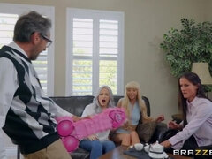 Amerikansk, Røv, Blondine, Pik sutte, Familie, Give finger, Orgasme, Stedmor