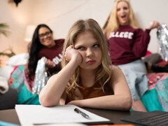 18, Store bryster, Kysse, Lesbisk, Slikning, Fisse, Mager, Teenager