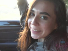 Arsch, Schwarz, Fingern, Orgasmus, Im freien, Öffentlich, Dürr, Titten