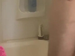 Szőke, Cumizás, Pár, Házi készítésű, Fehérnemű, Érett koros, Meglepetés