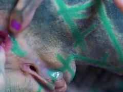 Amatoriale, Anale, Pompino, Spalancato, Masturbazione, Piercing, Solo, Tatuaggi