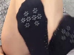 Amatör, Fotfetisch, Milf, Sockor, Solo