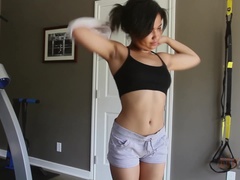 Culo, Nero, Masturbazione, Orgasmo, Piccola, Figa, Rasata, Vibratore