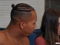 아마추어, 흑인, 오랄섹스, 흑갈색 머리, 목구멍이 막히는, 피어싱, 젖가슴, 관음증이 있는 사람