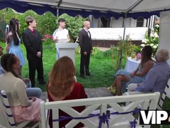 Schönheit, Grosse titten, Gruppe, Hd, Öffentlich, Russisch, Jungendliche (18+), Hochzeit