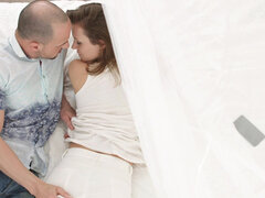 素人, カップル, イく瞬間, 顔射, キス, 剃毛, ティーン, 濡れ