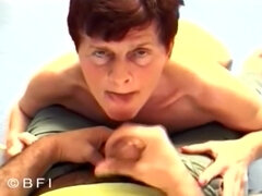 Rumpa, Vacker, Avsugning, Granny, Hd, Orgasm, Pov, Vintage