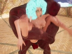 Veľké péro, Kuřba, Creampie, Spermie v puse, Gangbang