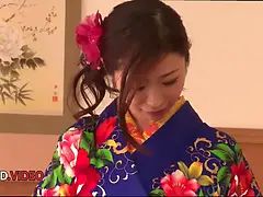 Seductive Kimono-Clad MILF Ayumi Shinoda Pleasures with Passionate BJ & More