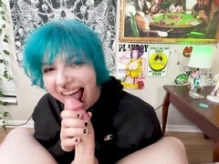 Pompino, Emo, Facciale, Enorme, Giochi con tette, Tette