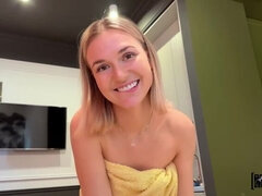 In den arsch, Blondine, Hd, Pov, Spielzeuge