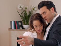 During divorce process minx has an affair with inked lawyer